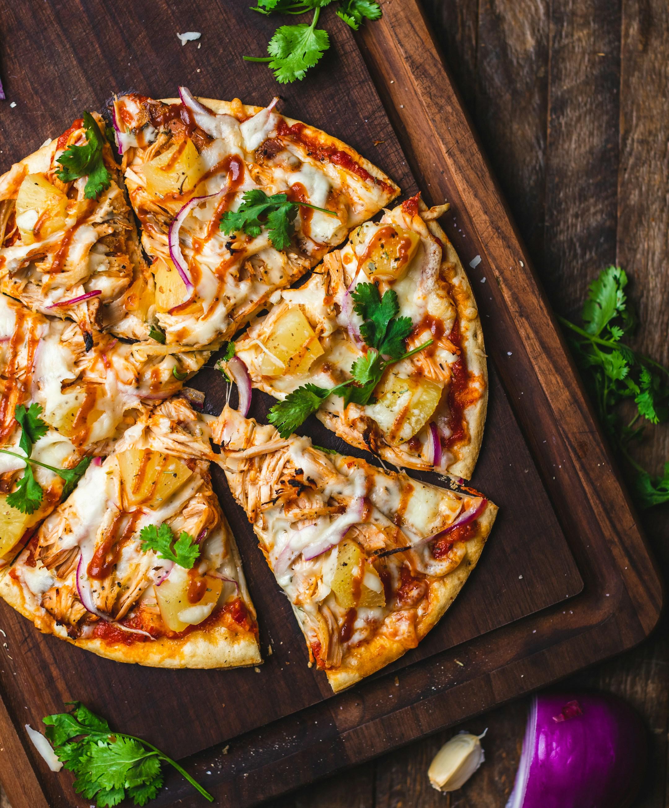 Hawaiian Chicken PizzaSmoked
