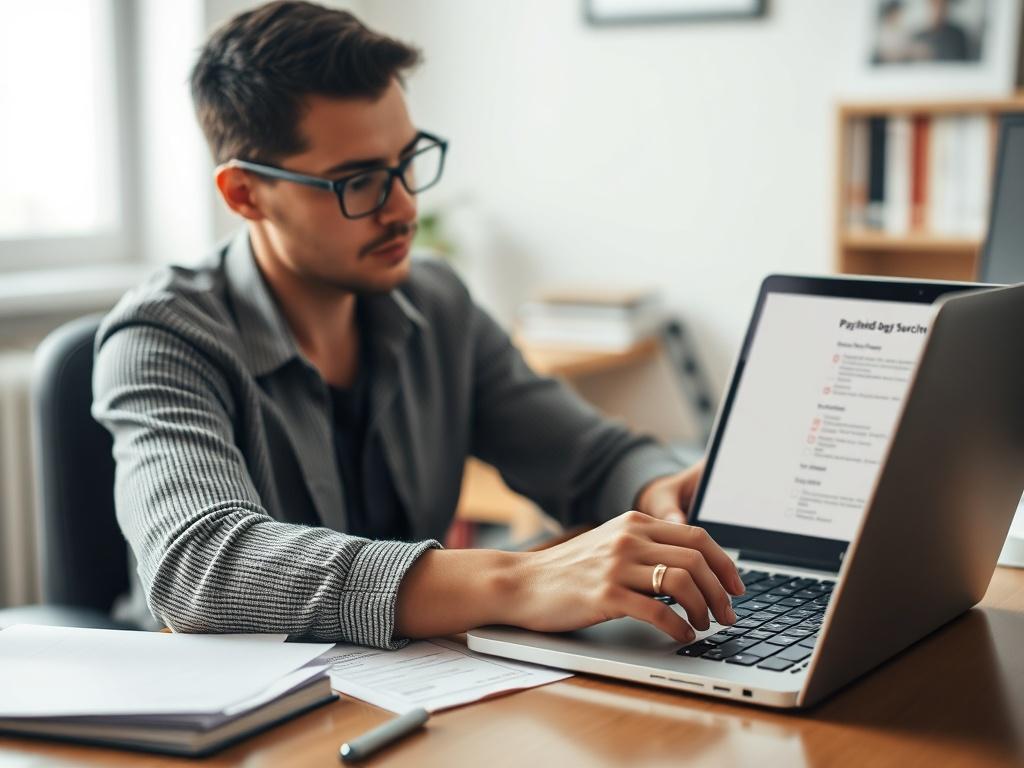 A close up shot of a person sitting at a