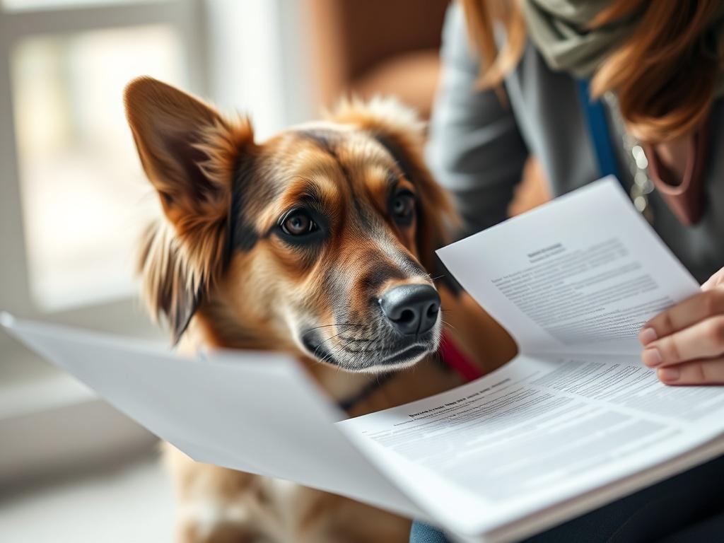 A close up shot of a person reviewing legal documents