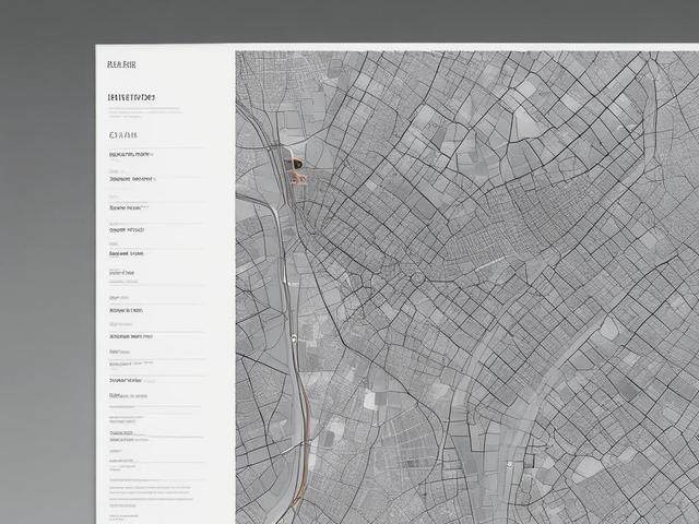 urban mapping, geospatial data, city planning