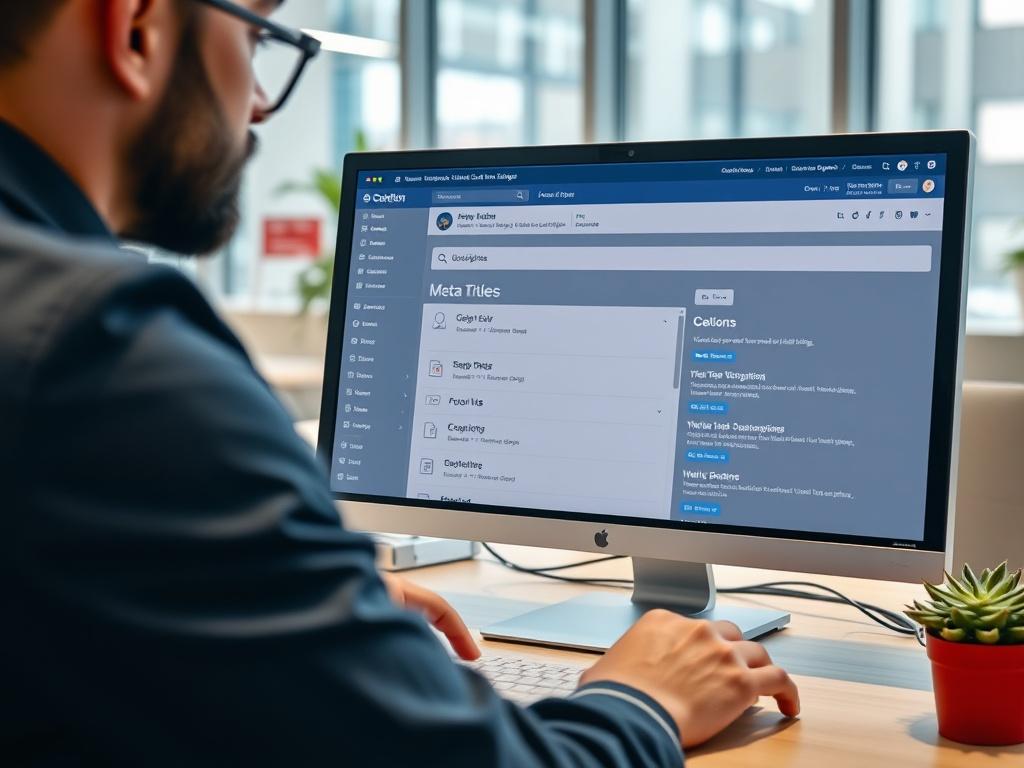 A close up image of a professional working on their