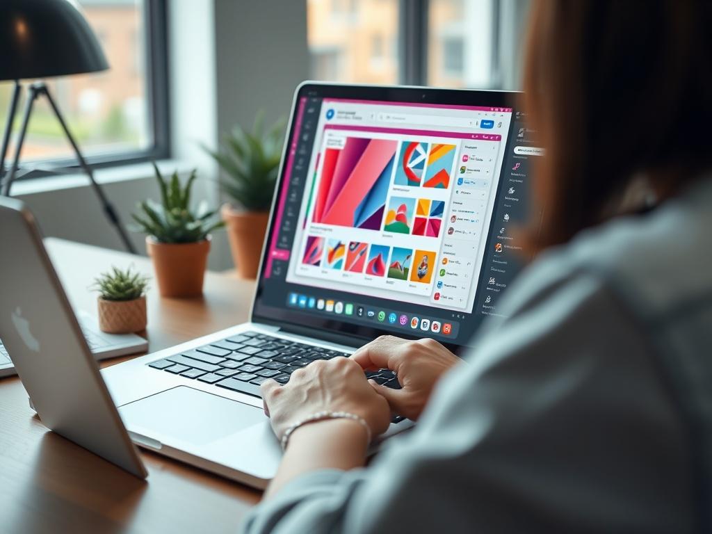 A hyper realistic close up of a digital banner design