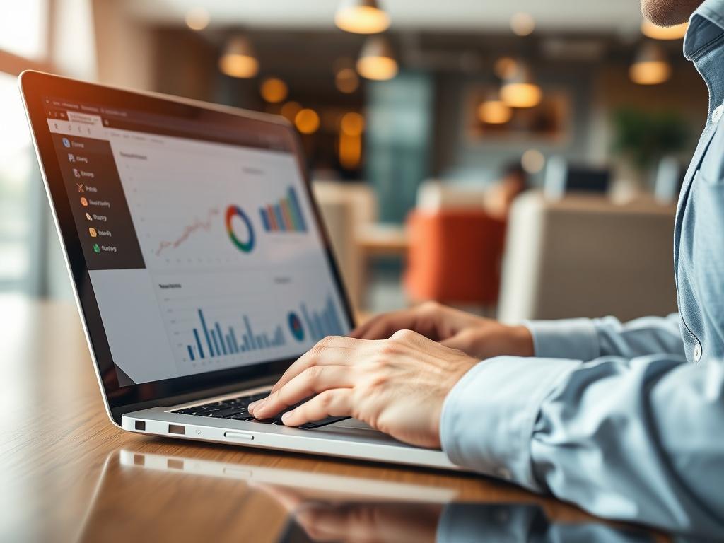 A high resolution close up shot of a professional consultant