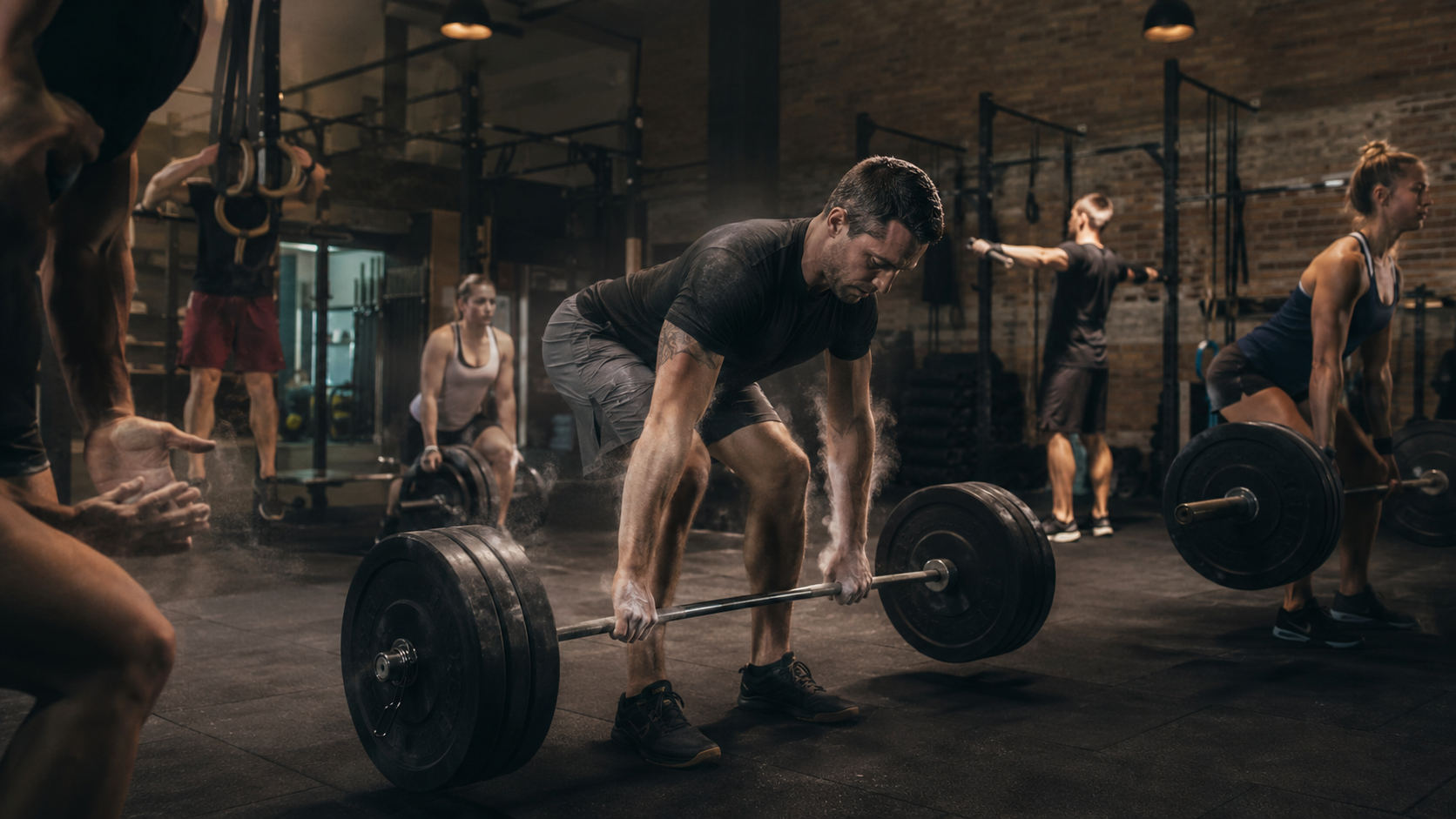Vantage Strength Collective members training