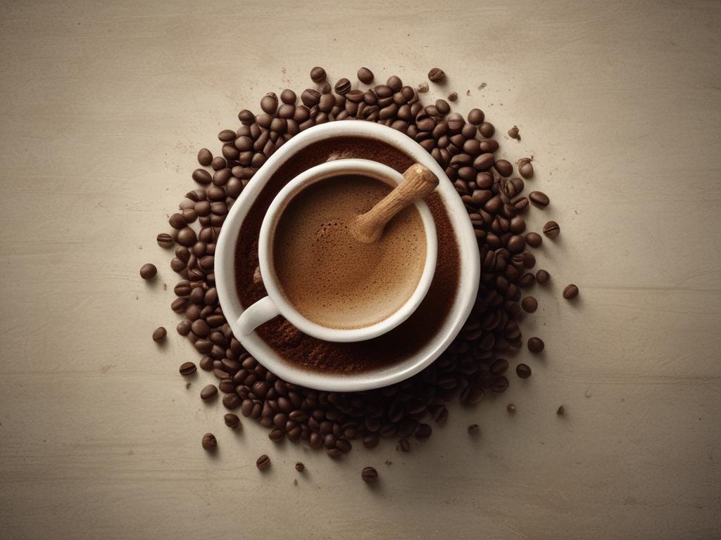 robusta coffee blend, strong flavor, coffee aroma, coffee lovers