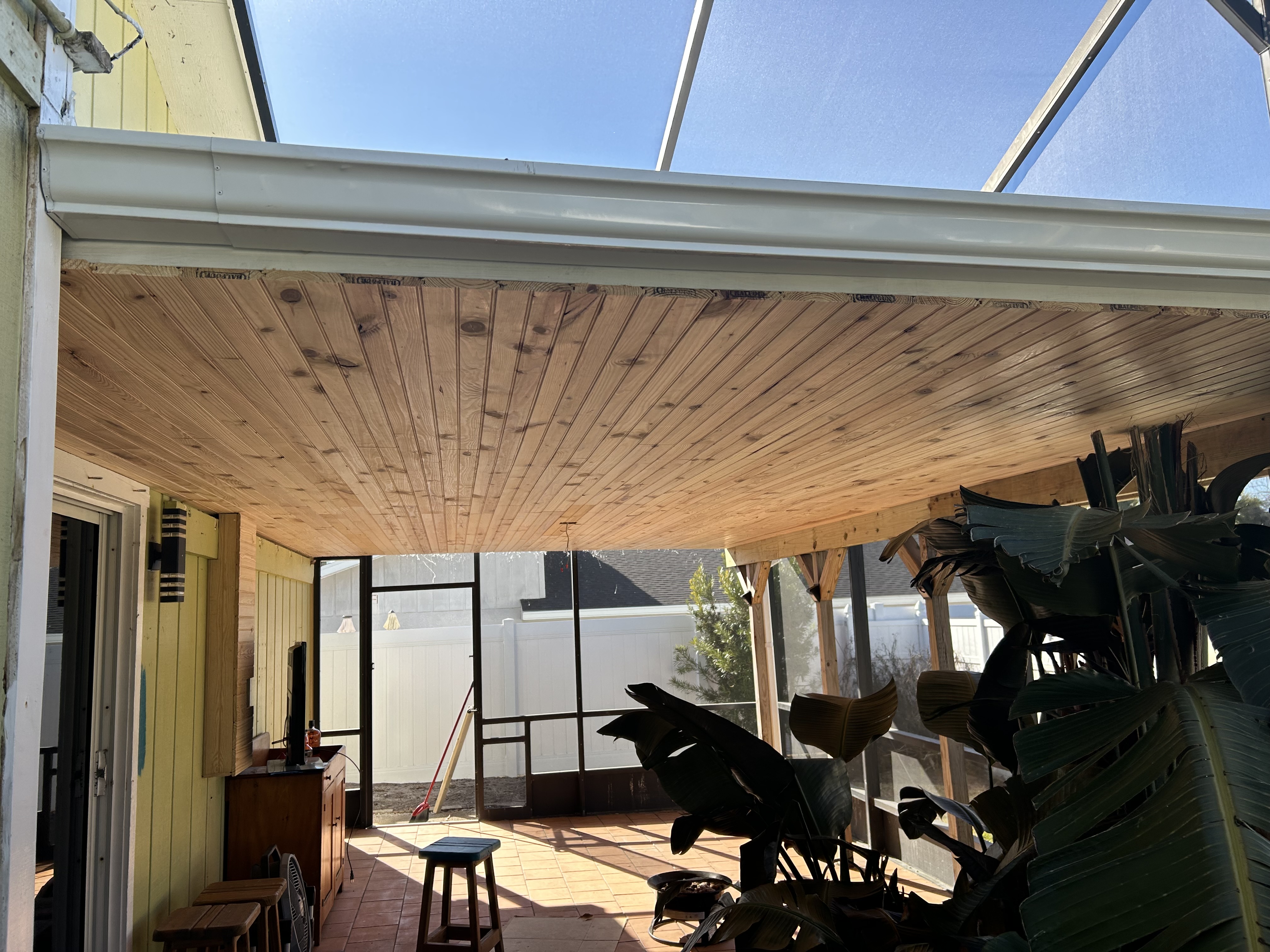 Completed handyman project