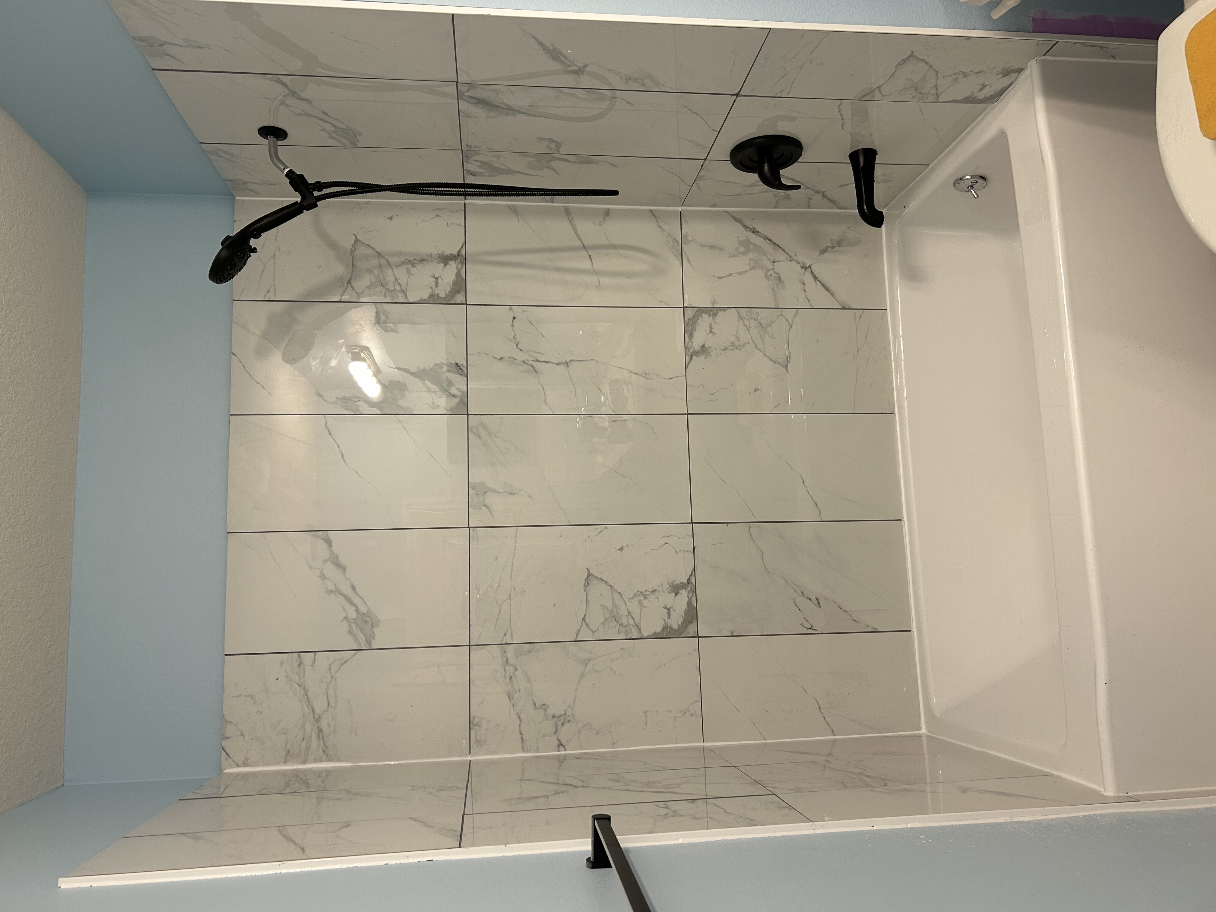 Completed handyman project