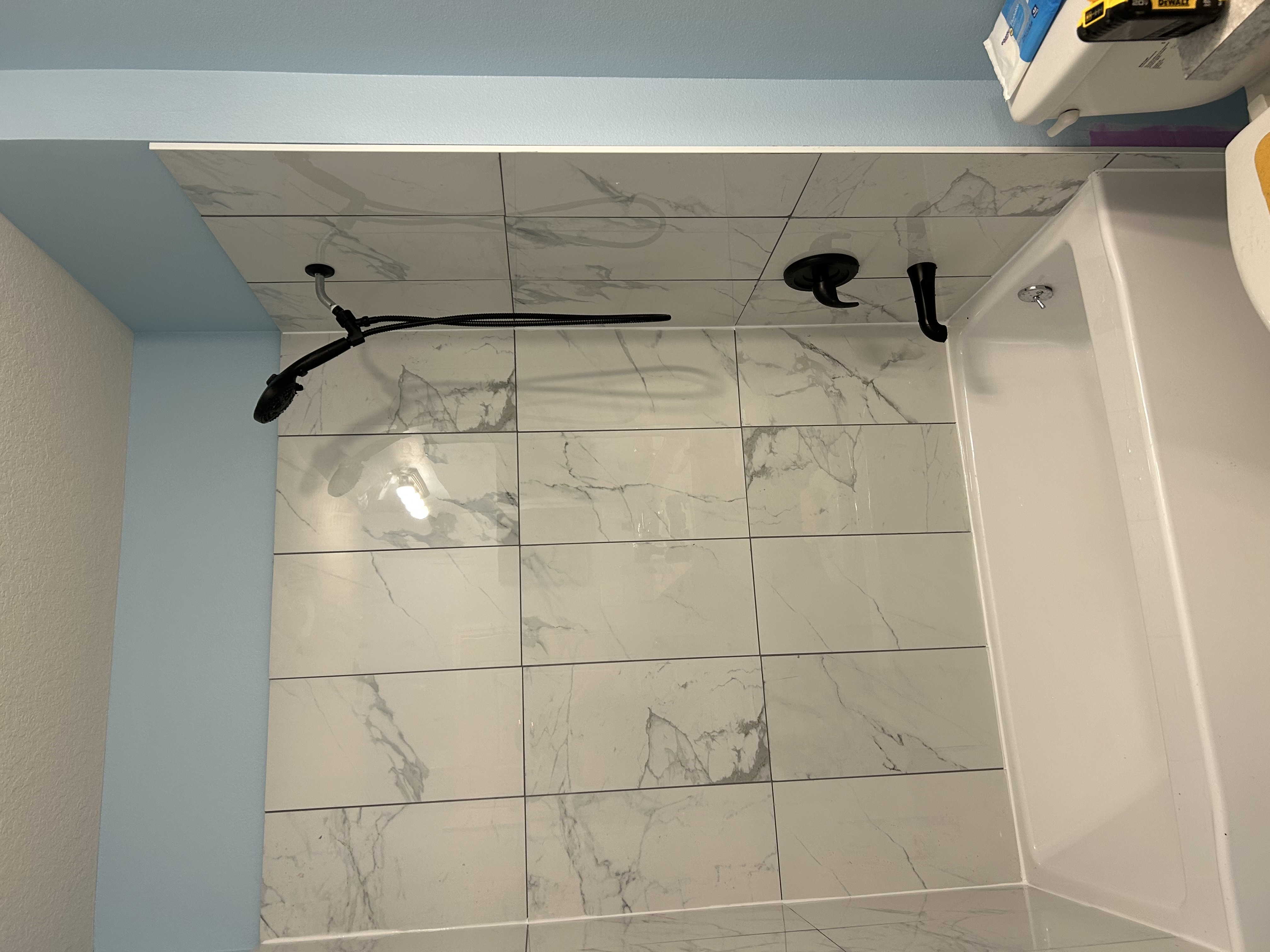 Completed handyman project