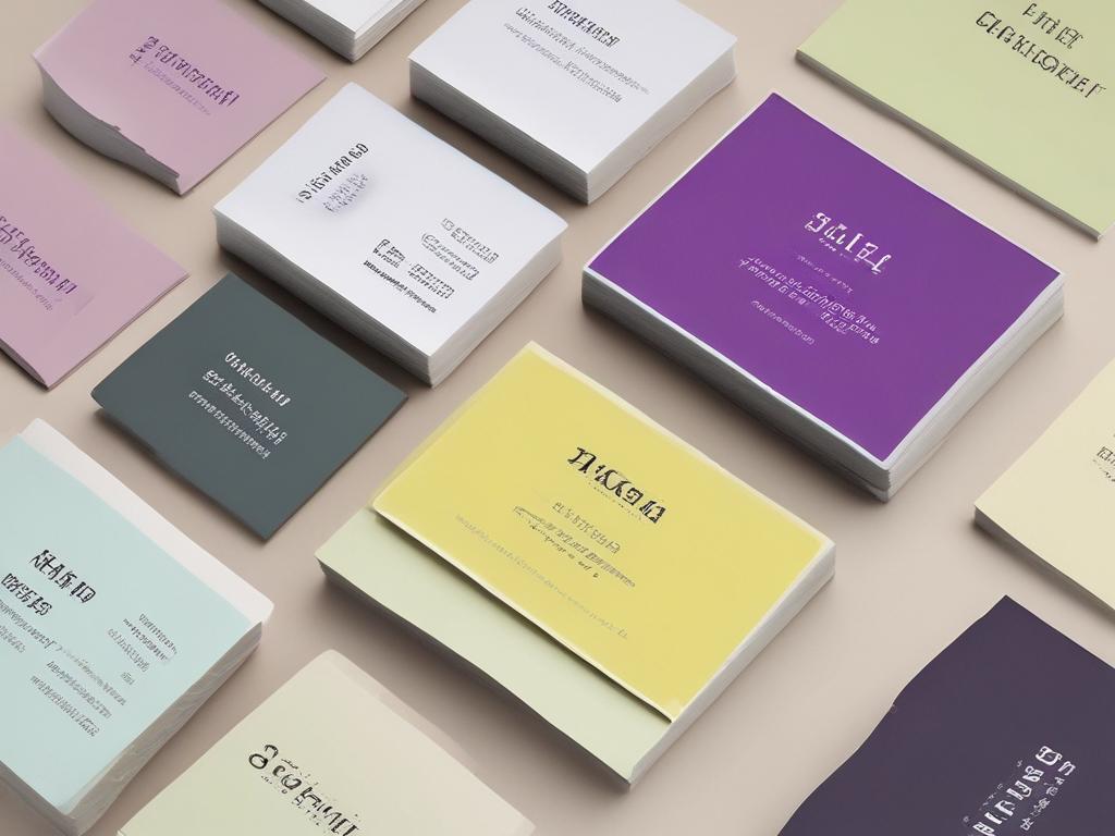 custom business cards, high quality printing, vibrant colors