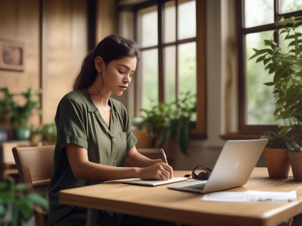 A realistic high resolution of an NGO representative submitting registration