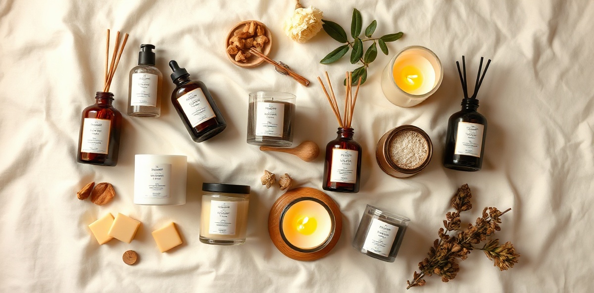Handmade candles, diffusers, and wax melts