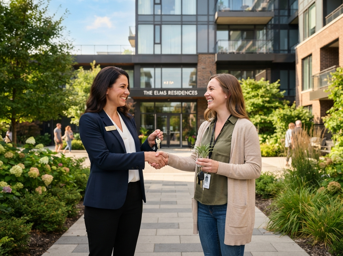 Property manager with tenant