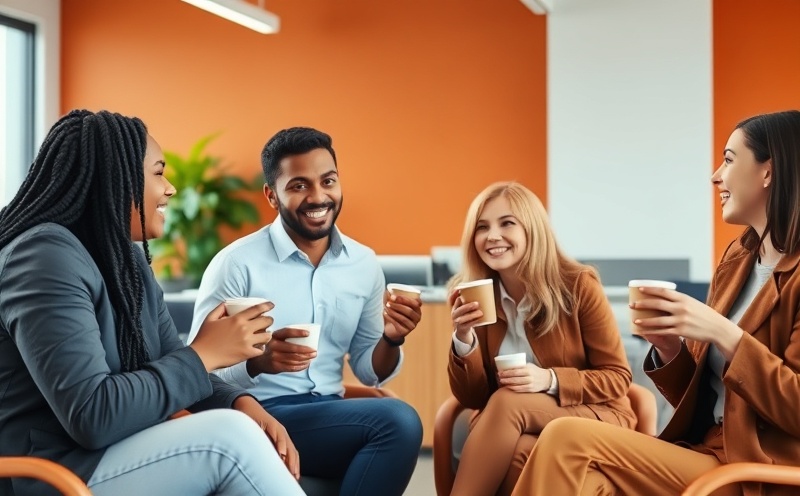 Employees in collaborative meeting