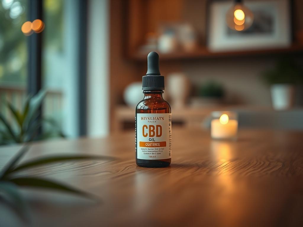 A close up shot of a bottle of high quality