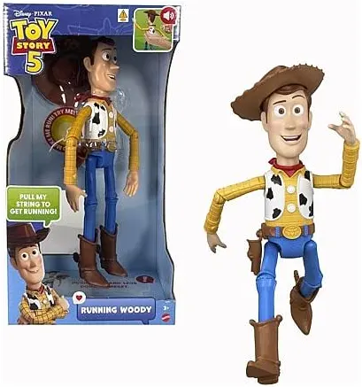 Disney Pixar Toy Story 5 Running Woody Action Figure