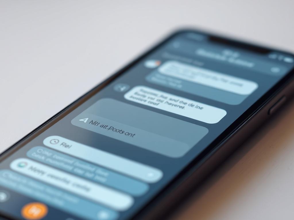 A close-up shot of a modern chatbot interface displayed on a sleek smartphone. The screen shows a conversation with interactive elements like buttons and quick replies. The background is softly blurred to emphasize the smartphone, with a color palette that includes shades of the primary color #5CDB95. The image should convey a sense of technology and innovation.