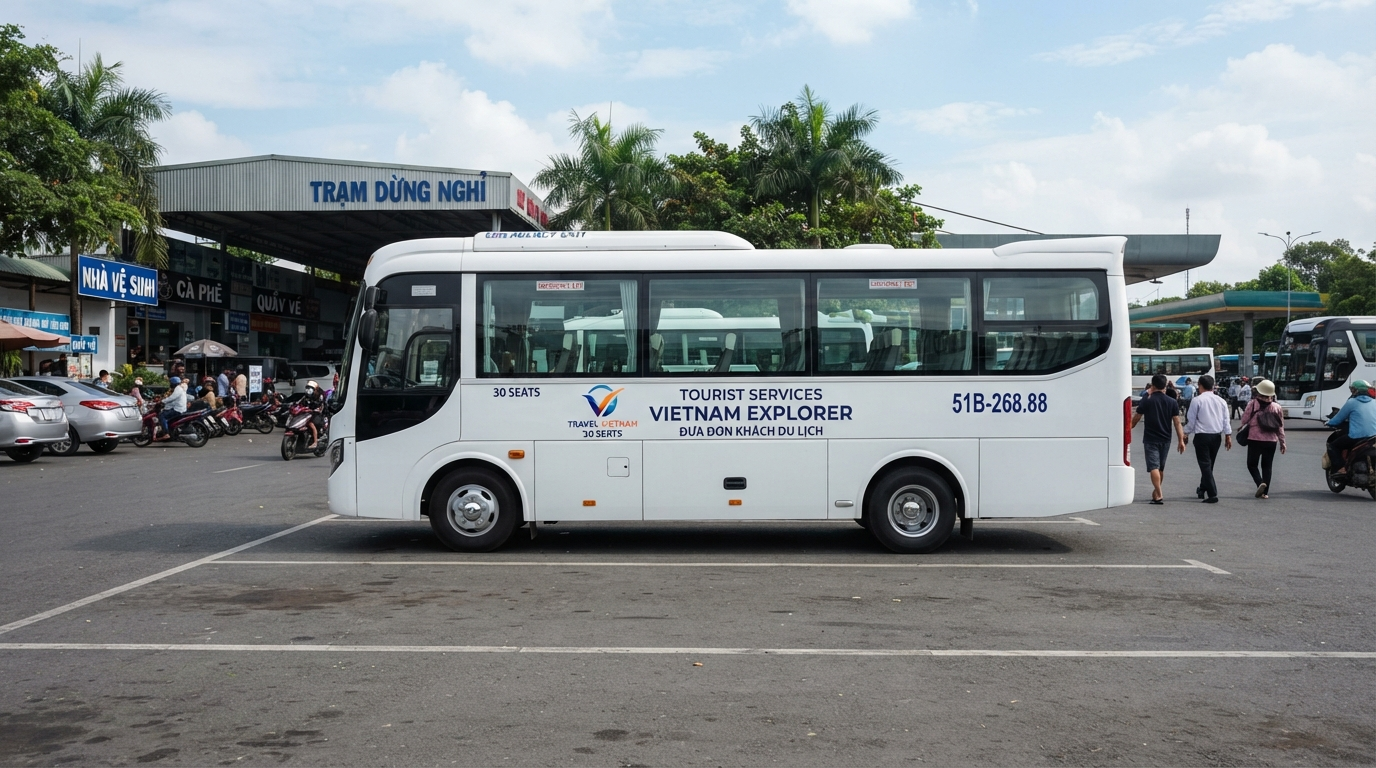 Taxi điện 30 chỗ - Tour bus