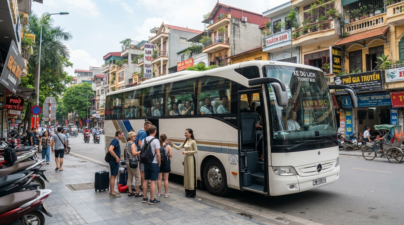 Tour bus điện 30 chỗ chuyên nghiệp - 0977688220