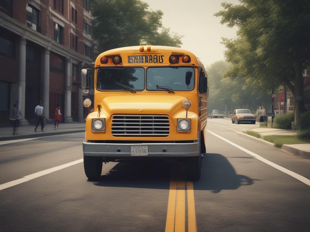 safe transportation, school bus, student safety, reliable commute