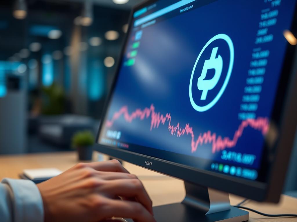 A close up shot of a computer screen showing an