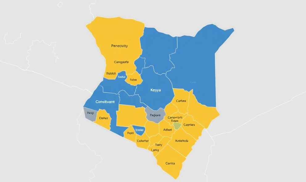 Kenya Electoral Map