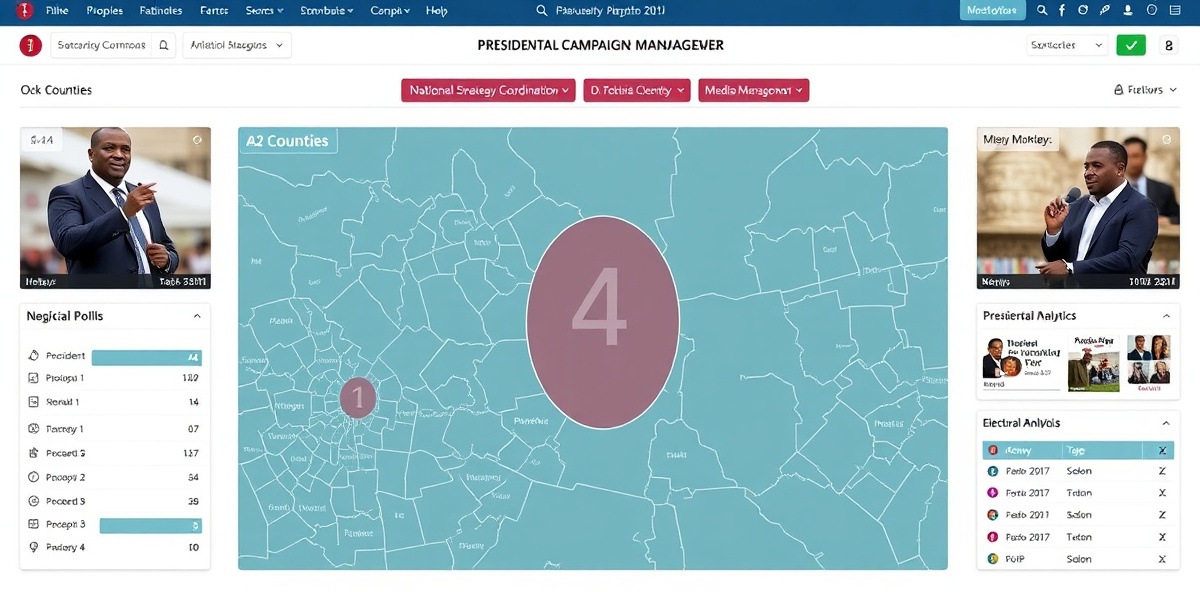 Presidential Campaign Dashboard