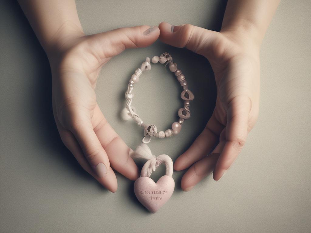 bracelet, heart, compassion, children, cancer
