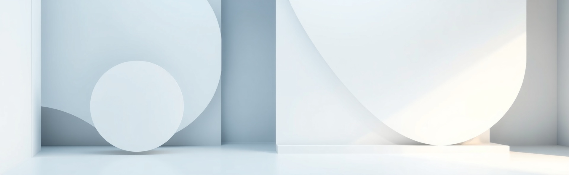 Minimalist technology background with geometric shapes