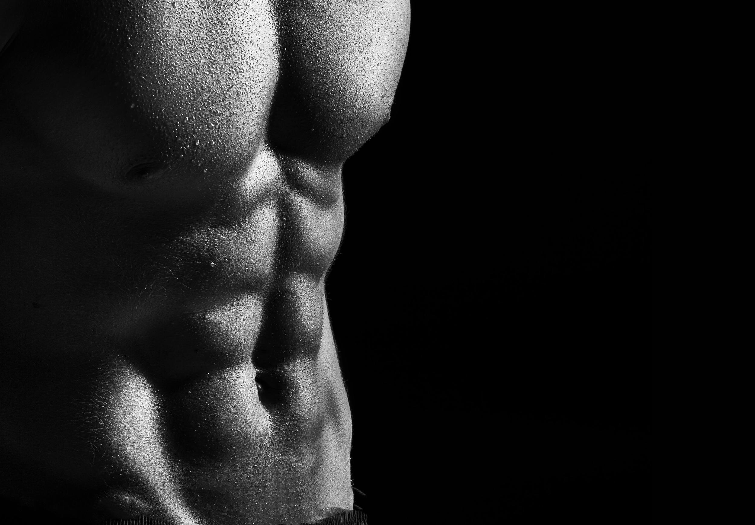 Close-up of abdominals