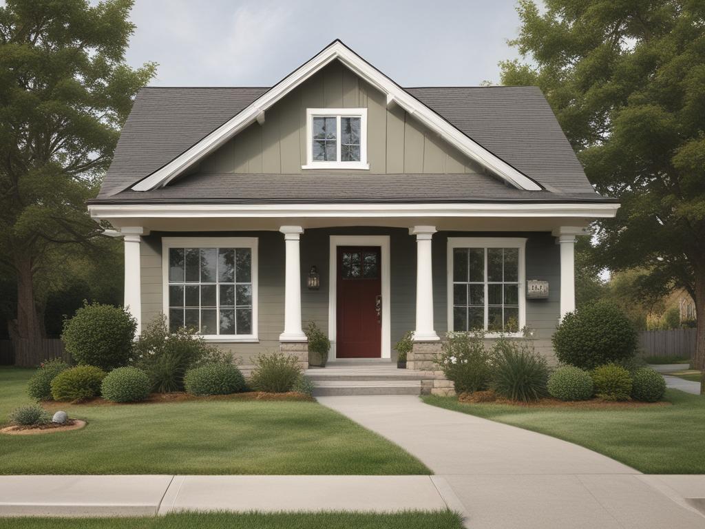 exterior painting, beautiful home, curb appeal