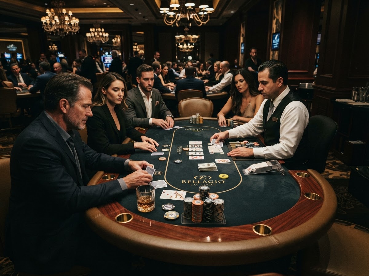 Poker table