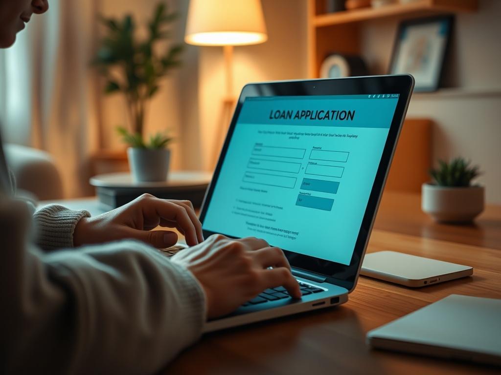 A close up shot of a person filling out an