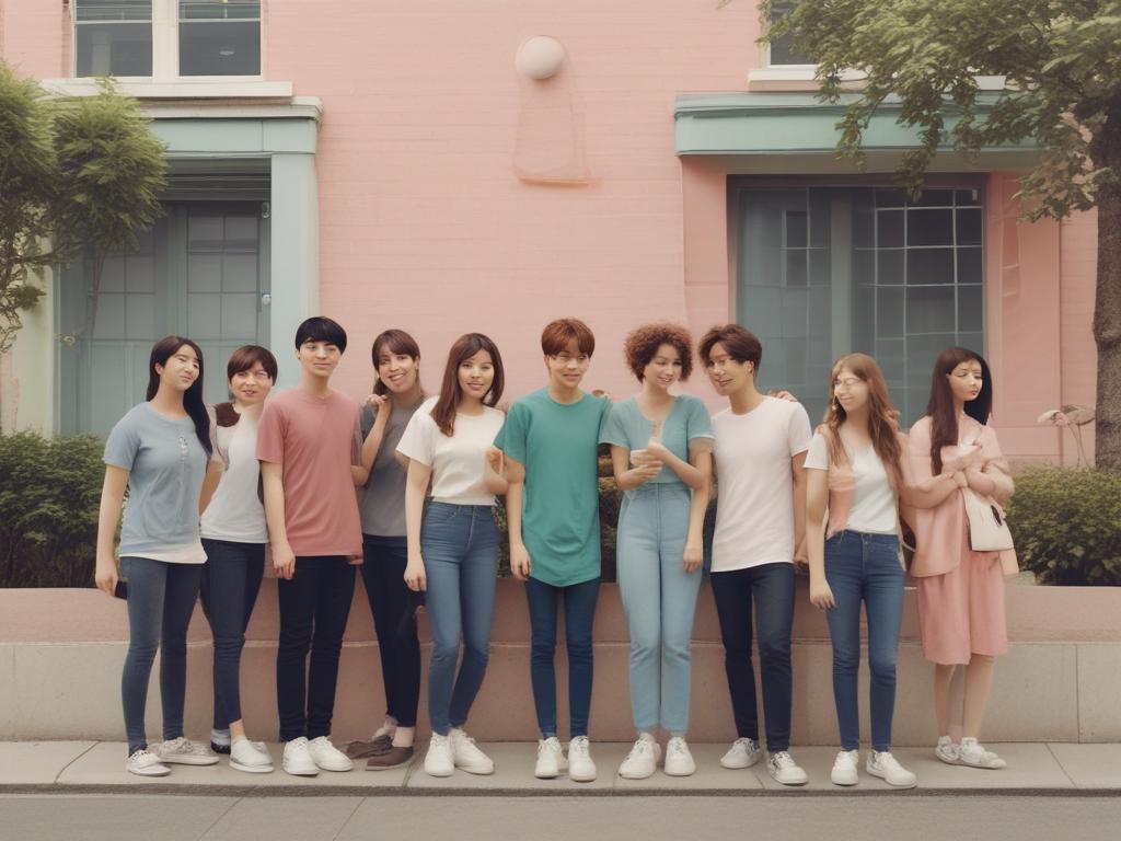 community engagement, K pop fans, interaction, positivity, events