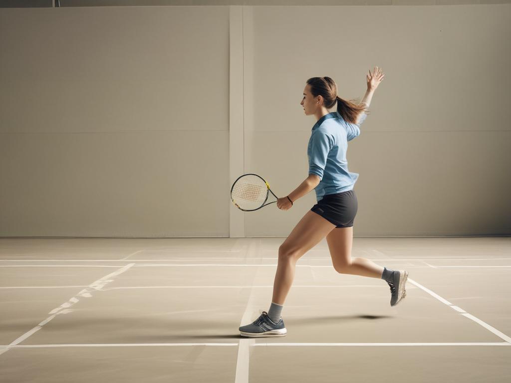 badminton training, players, coaching, court, action