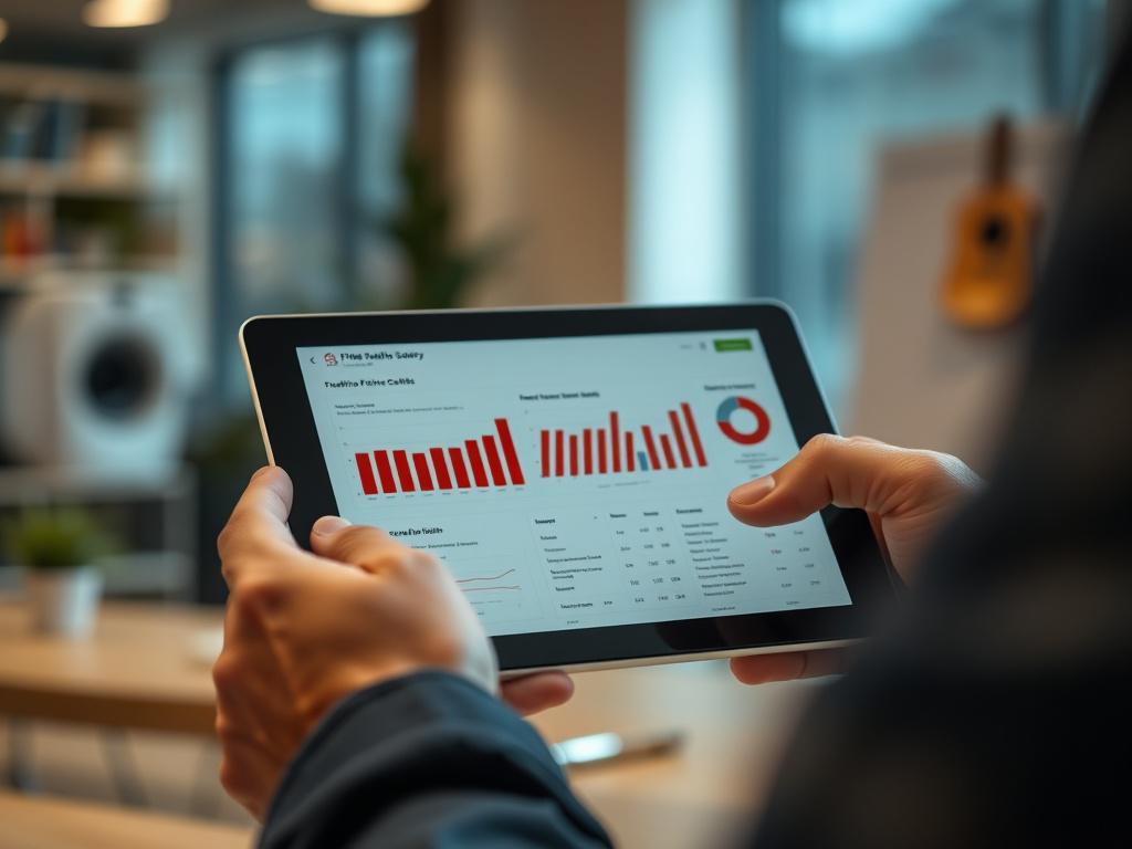 A hyper realistic close up of a quality assurance expert