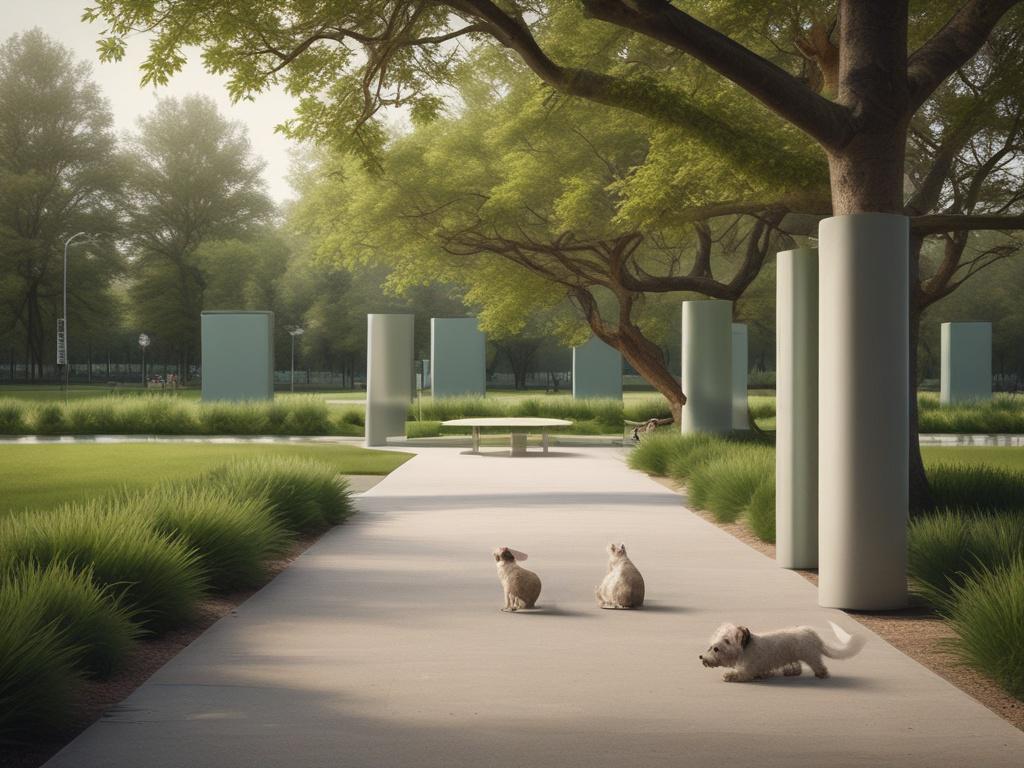 common area sanitation, clean park, pet-friendly spaces