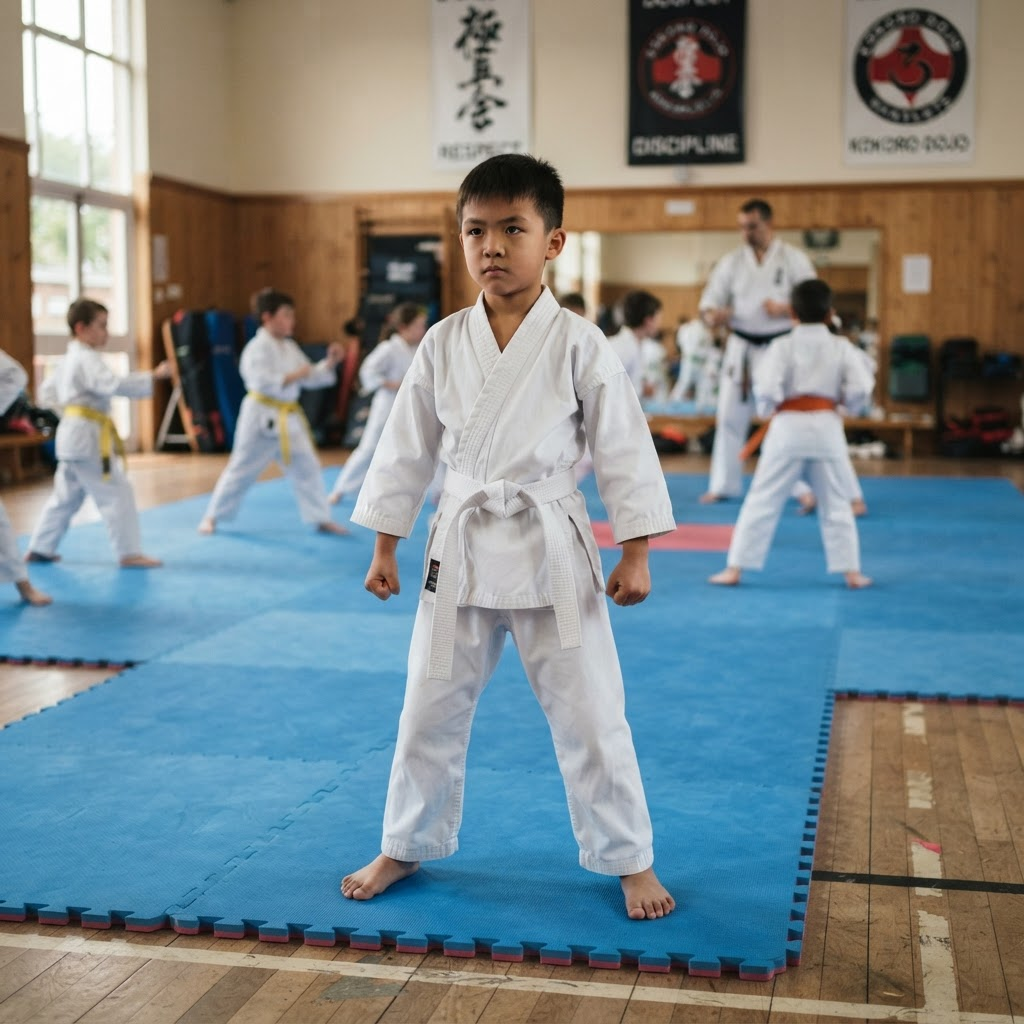 Kids martial arts class