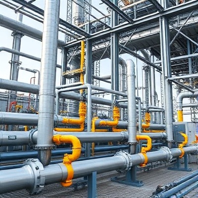 Oil and gas refinery
