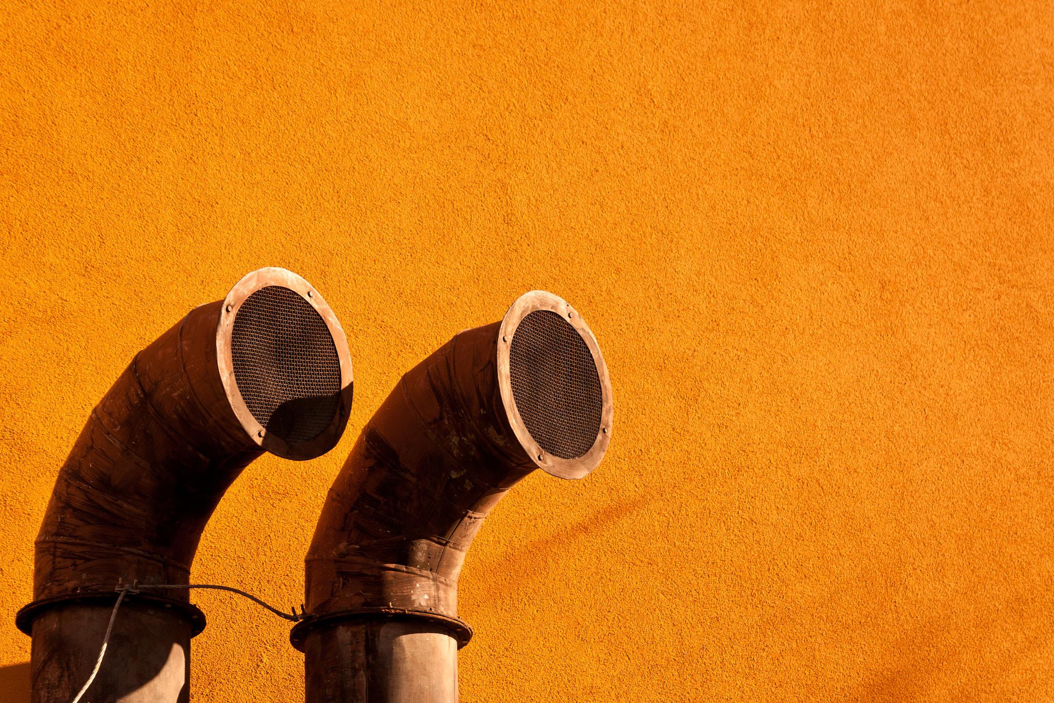 Caldwell heating & air conditioning equipment outside a building