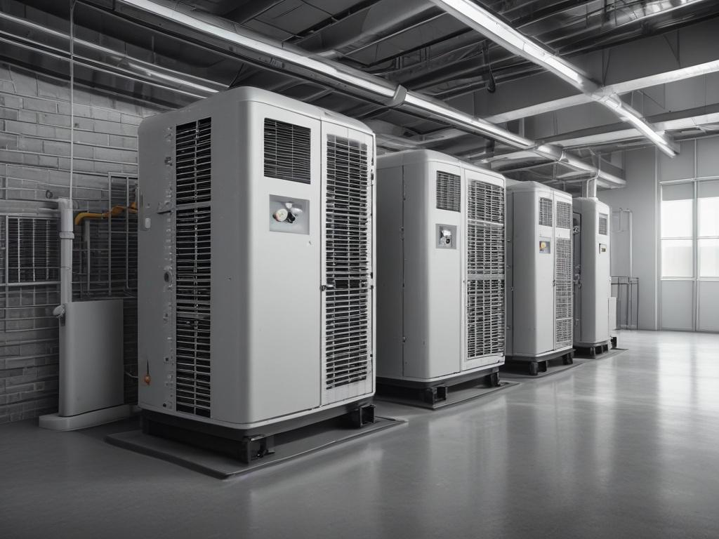 1. Chiller unit
2. HVAC equipment
3. Question marks 
4. Consumer decision-making
5. Energy efficiency
6. Technical specifications
7. Installation process
8. Industrial setting
9. Professional consultation
10. Buying guide  
11. Equipment comparison
12. Cost analysis
13. Cooling system 
14. Maintenance tips 
15. Product features