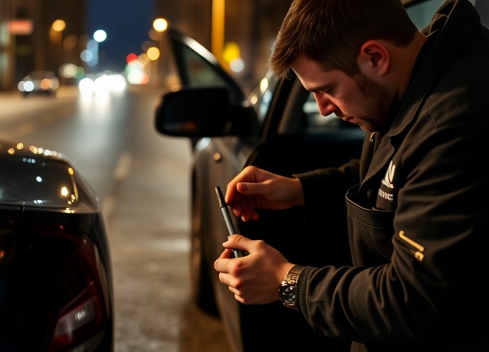 Emergency car lockout assistance service