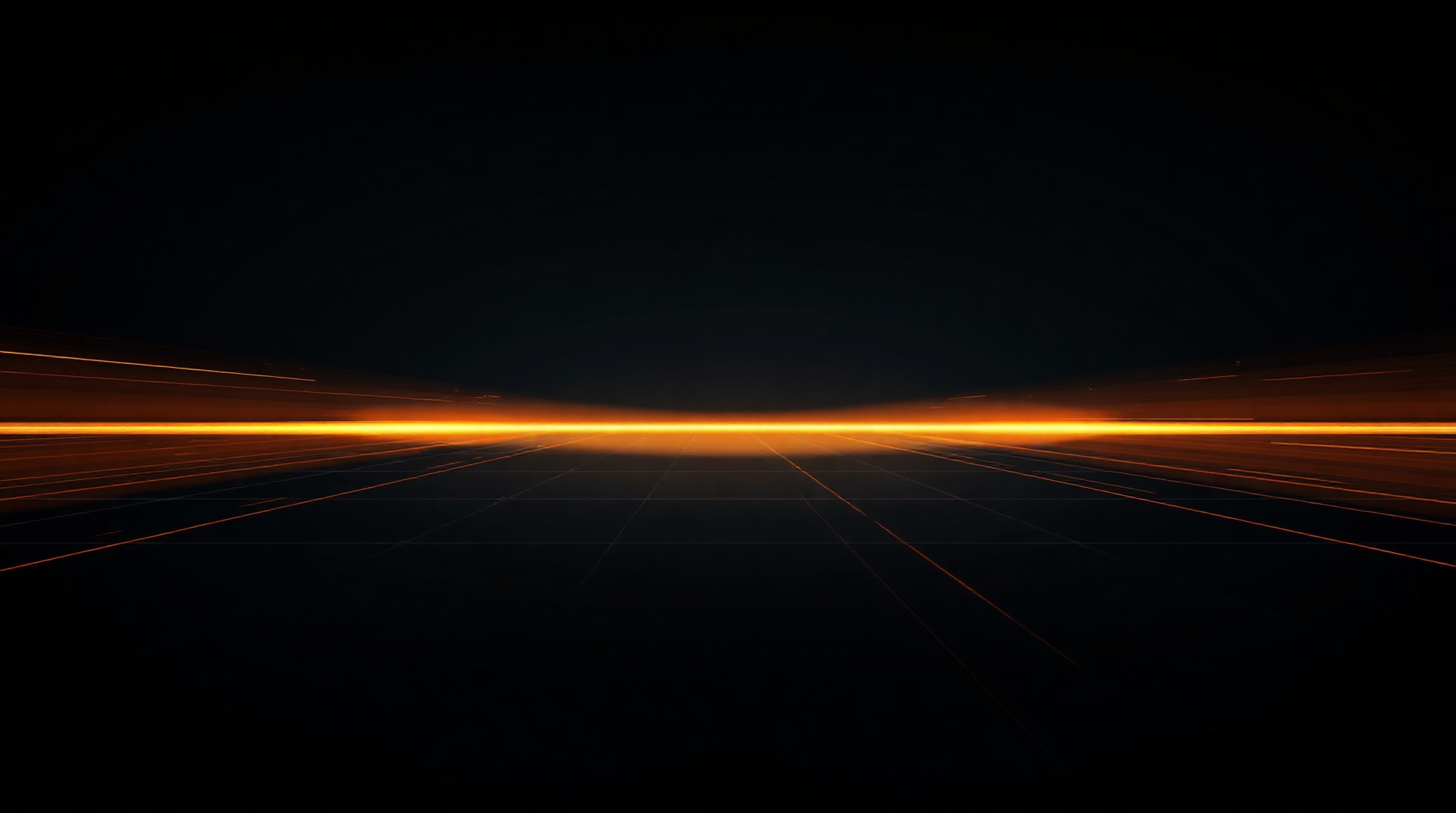 Abstract technology background with horizon