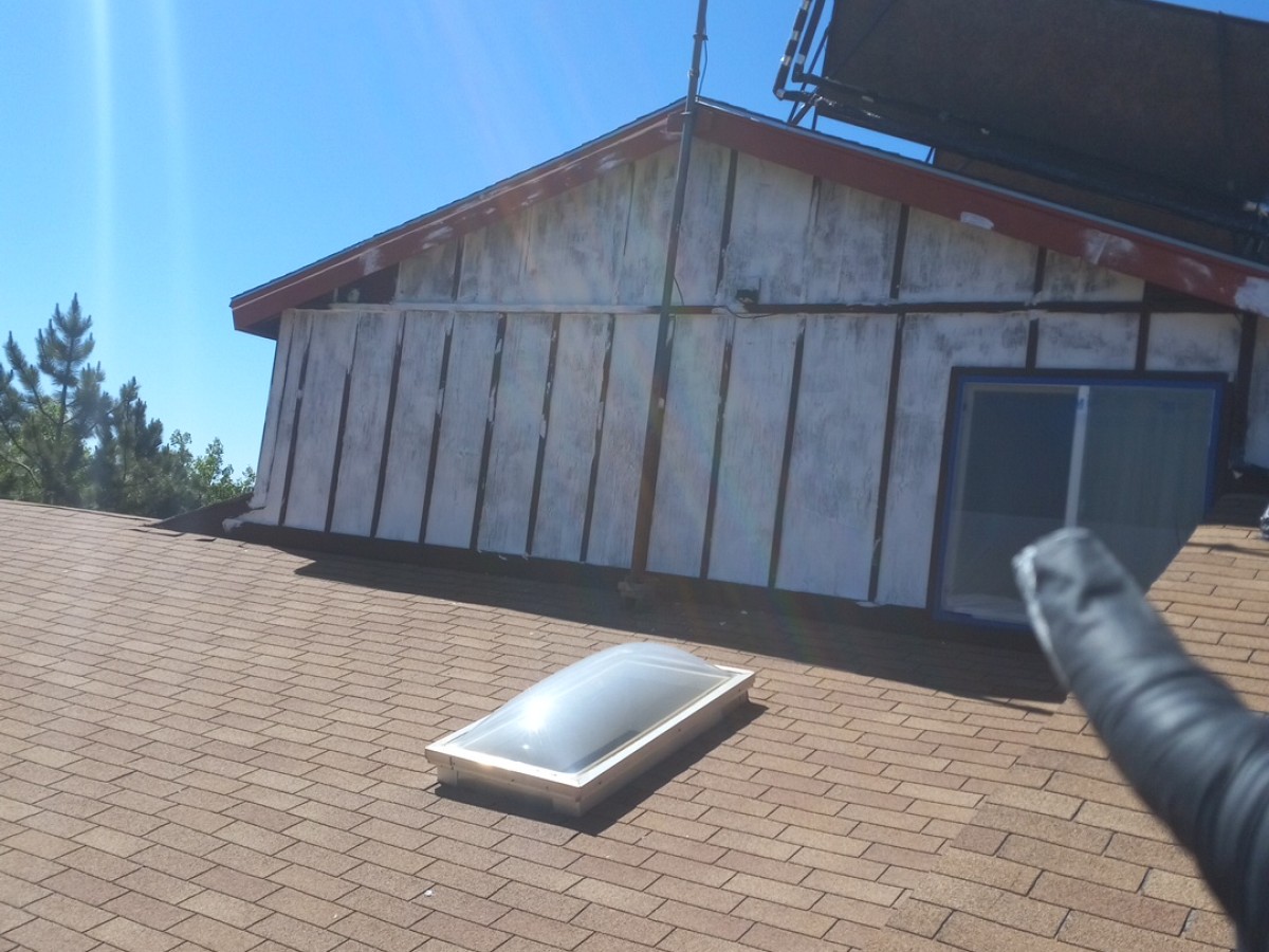Siding repair project