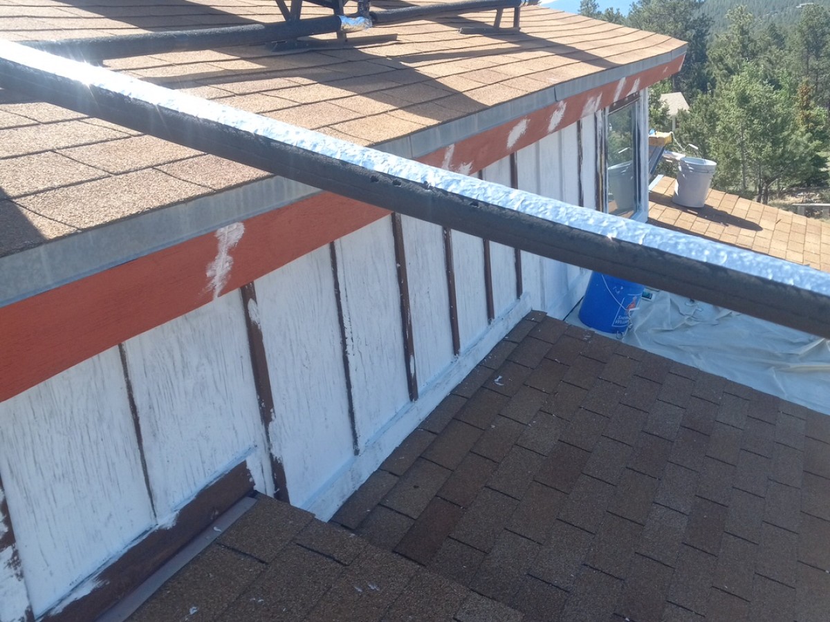 Siding repair project