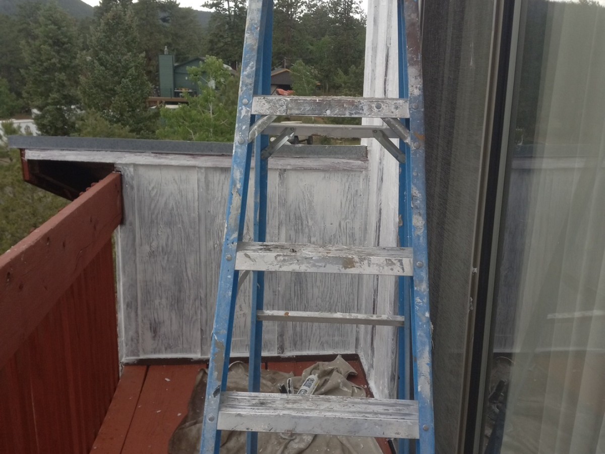 Siding repair project