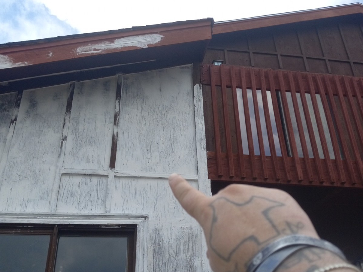 Siding repair project