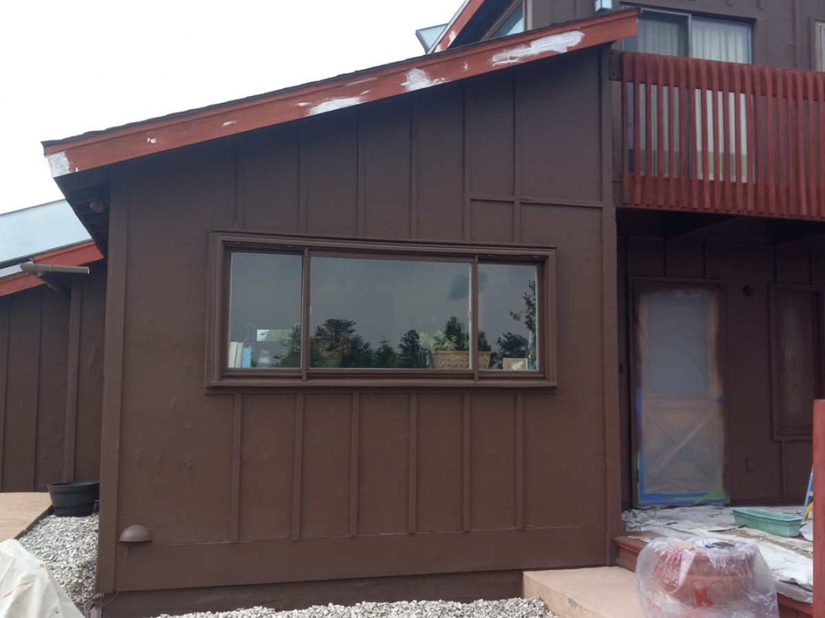 Siding repair project