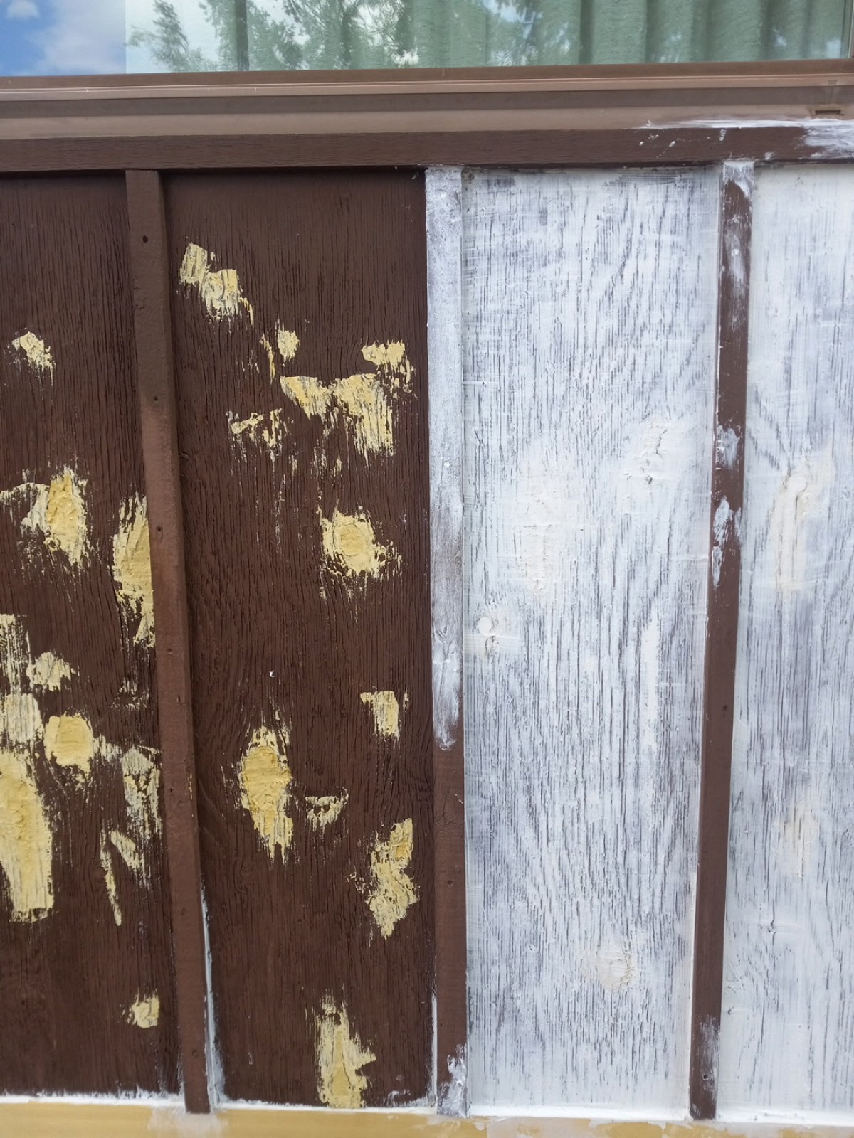 Siding repair project