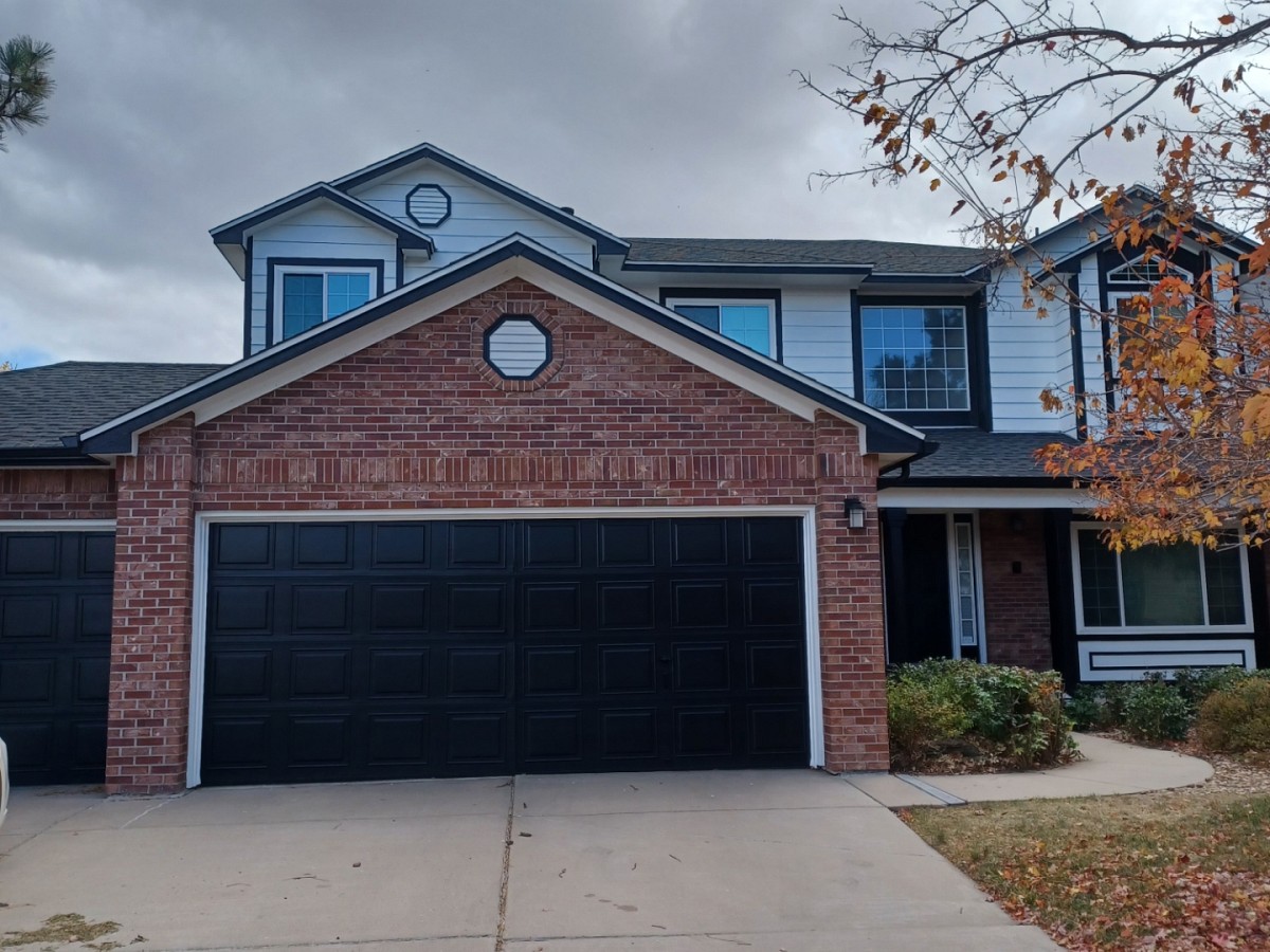 Exterior painting project in Arvada