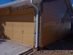 Exterior painting project in Arvada